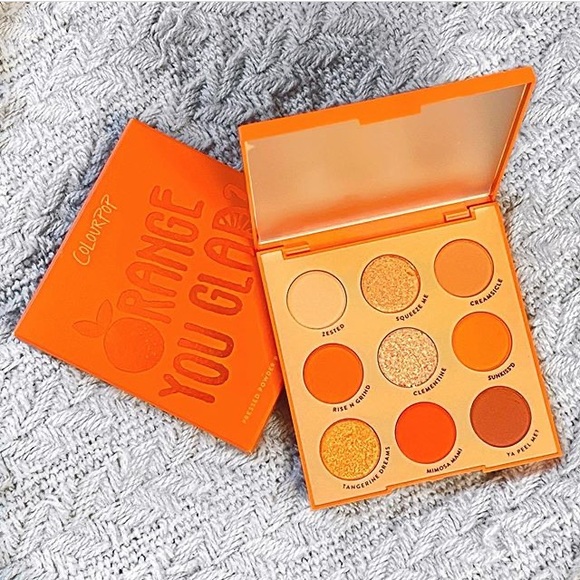 ColourPop Orange You Glad Eyeshadow Palette BNIB - Picture 10 of 13